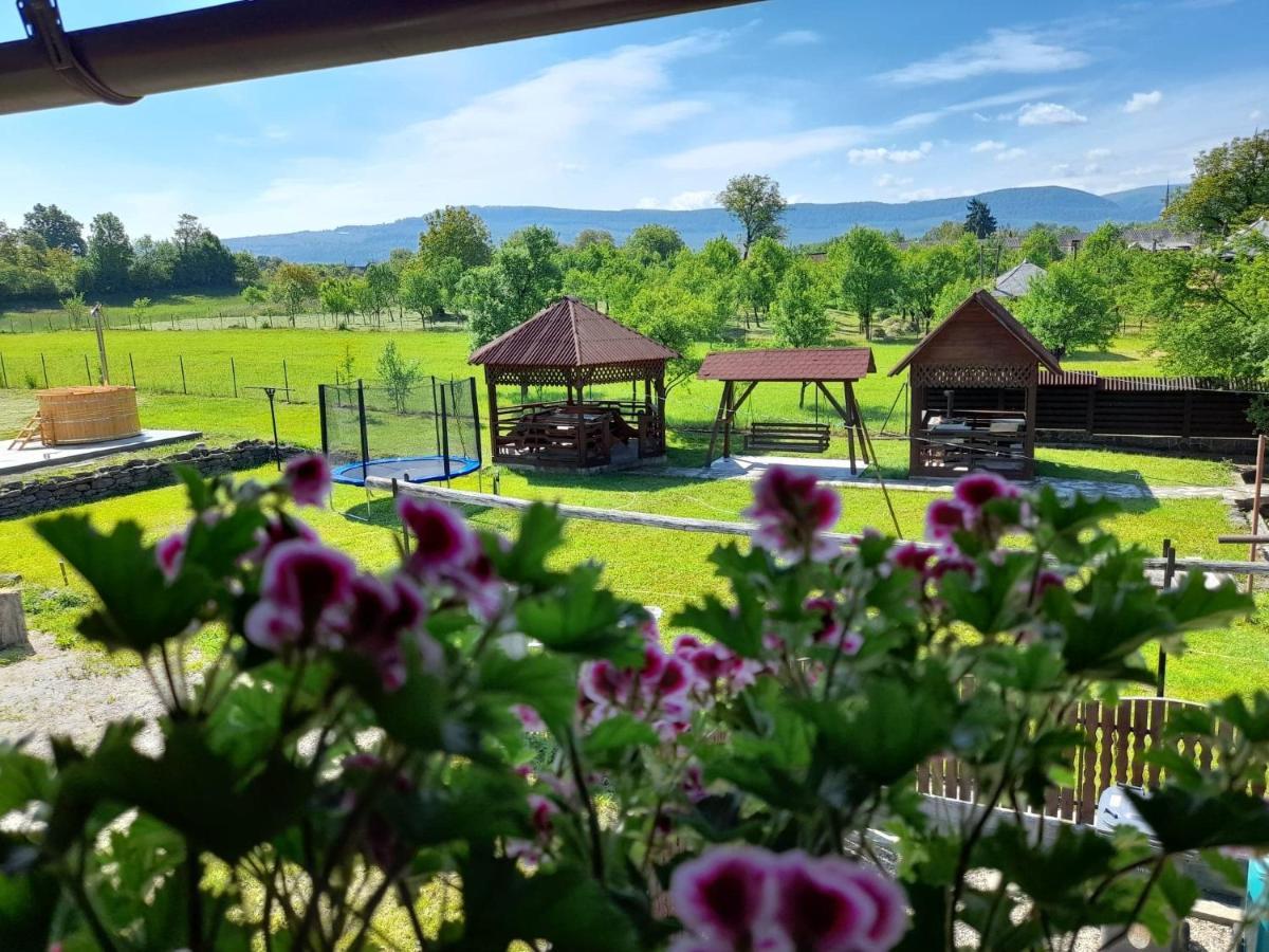 Pensiune Restaurant La Pogace ซาพึนซา ภายนอก รูปภาพ